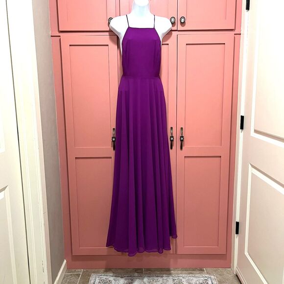 Lulus Mythical Kind of Love Flowy Purple Dress Size Small - Picture 3 of 13